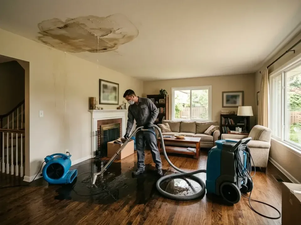 attic-pipe-burst-ceiling-drip-008 — frequently asked questions, Water Damage Restoration & Carpet Care in Harrington, DE